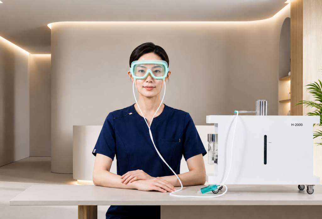 Hydrogen EyeCare Goggles – Antyoksydacyjna Terapia Wodorowa dla Twoich Oczu